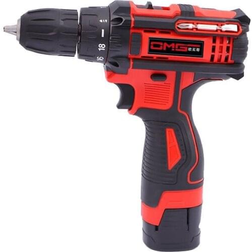 18V Electric Drill Cordless Screwdriver Lithium Battery Mini Drill Cordless Screwdriver Power Tools Cordless Drill