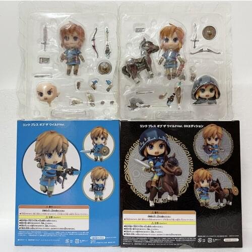 733-DX Link Deluxe Version Breath of the Wild Ver DX Edition Action Figure Figuras Gifts Toys