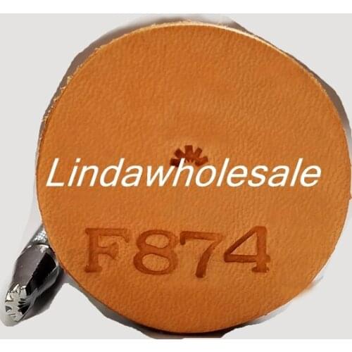 Leather carving printing tools F874,leather tools