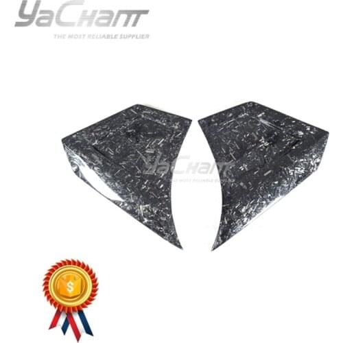 Fiber Glass Carbon Fiber Forged Carbon Weave Front Bumper Wide Body Flares Fit For2011-2017 Aventador Coupe & Roarster SV Style