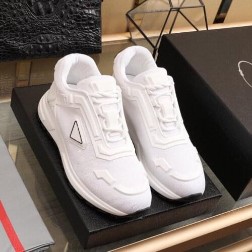 Men casual shoes mesh height increasing sneakers flat lace up 2021 autumn luxury brand