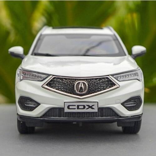 Original Factory 1:8 Scale Acura CDX 2018 White Diecast Model Car With Fast Delivery