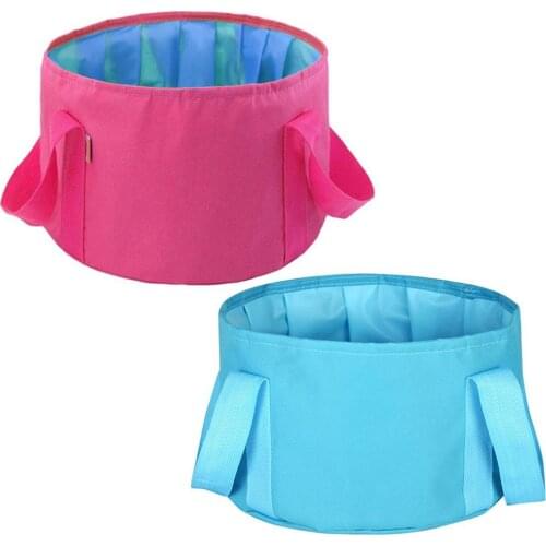 15L Folding Basin Portable Collapsible Foot Footbath Collapsible Lightweight And Portable Folding Bucket