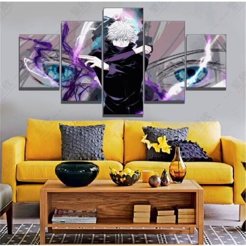 Anime Jujutsu Kaisen Posters Wall Art Painting Study Gojo Satoru Home Living Room Decoration Pictures Home Decor Wall Picture