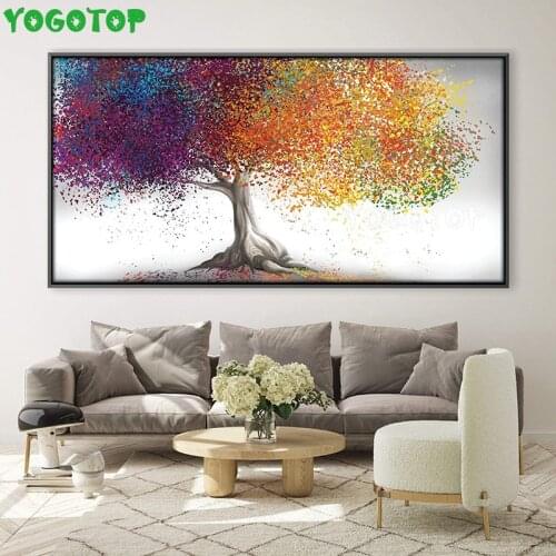 DIY Diamond Embroidery Gold Tree Full Diamond Painting Kits Mosaic Sale Rhinestones Art Handwork Gift YY5318