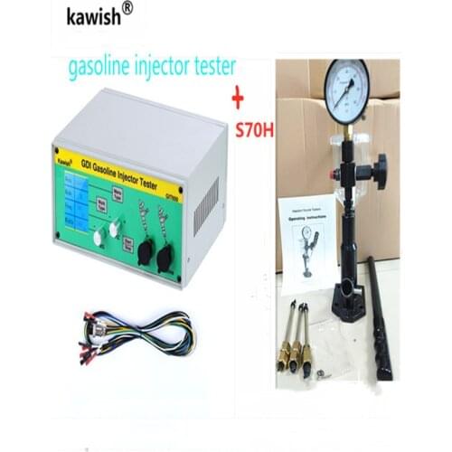 Latest GIT600+S70H GDI/FSI gasoline injector tester petrol injector tester car injector tester