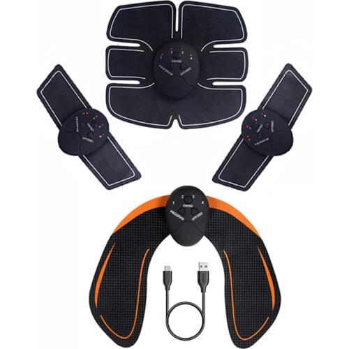 EMS Wireless Muscle Stimulator Hip Trainer Smart Ftness Workout Abdominal Training Electric Body Slimming Machine Dropshiping