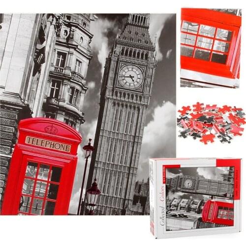 1000 PCS Paper Jigsaw Puzzles Diy Assembling Decompression Toys Adults Childrens Puzzles Educational Puzzles Toys Bb50
