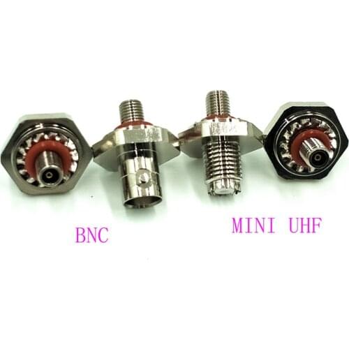 10x the antenna socket BNC Female/Mini UHF connector for Motorola EM200 EM300 EM400 GM3188 GM3688 GM140 GM3698 car base radio