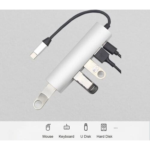 4 in 1 USB Hub 3.1 Multi USB 3.1 Hub 4 Ports Type-C Converter for PC Computer Phone Accessories Multi USB3.0 USB2.0 Adapter