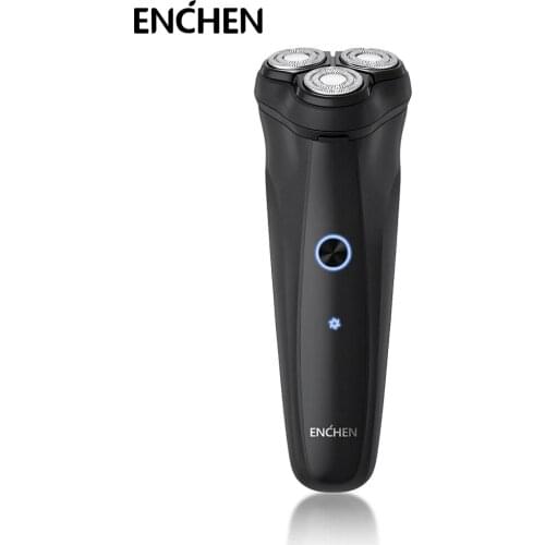 Original ENCHEN Warrior Electric Shaver USB Rechargeable Cordless Portable 3D Rotary Electric Beard Trimmer Face Shaving Machine