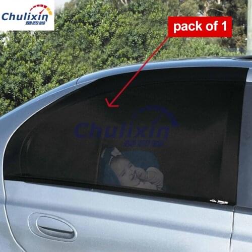 Car Rear Window UV Mesh Sun Shades Blind Blocker Black Solar Protection Sunshades For Kids Children Car-Styling Car Accessories