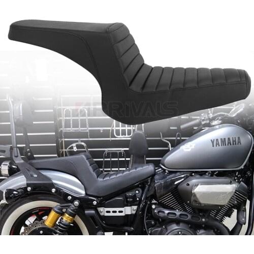 Motorcycle Two-up Seat Driver Front Rear Passenger Seat Covers Cushion Pad For Yamaha Bolt 950 XV950 XVS 950 R/C SPEC 2013-2019
