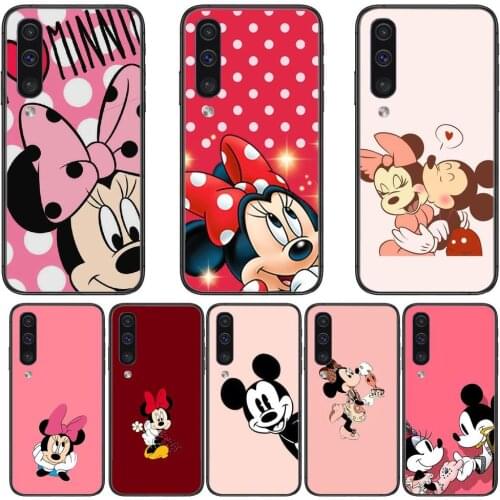 Disney Cute Mickey Phone cover hull For SamSung Galaxy S 8 9 10 20 21 S30 Plus Edge E S20fe 5G Lite Ultra black soft