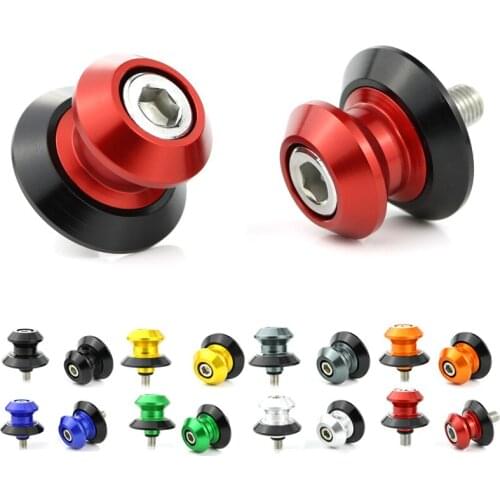 For Ducati Multistrada 950 1200 2017 2018 Motorcycle CNC Aluminum Swingarm Stand Bobbins Screws