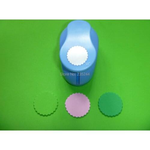 Free shipping 1.5 inch(about 3.5cm) Wave circle EVA foam punch paper punches for scrapbooking DIY puncher craft punch