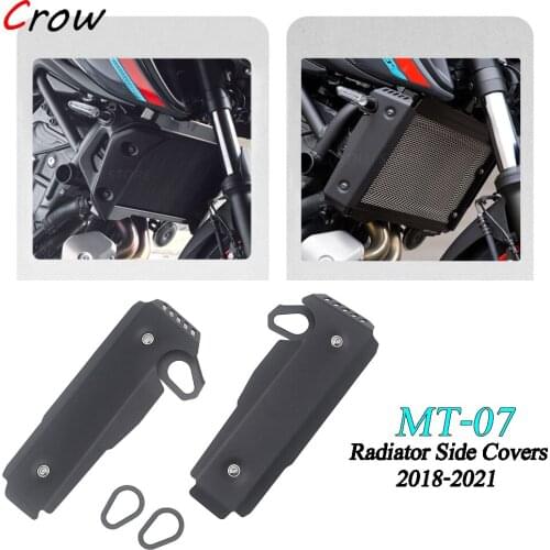 2018 2019 2020 2021 NEW Motorcycle Accessories For YAMAHA MT-07 FZ-07 MT07 FZ07 Radiator Side Covers Protective Guard