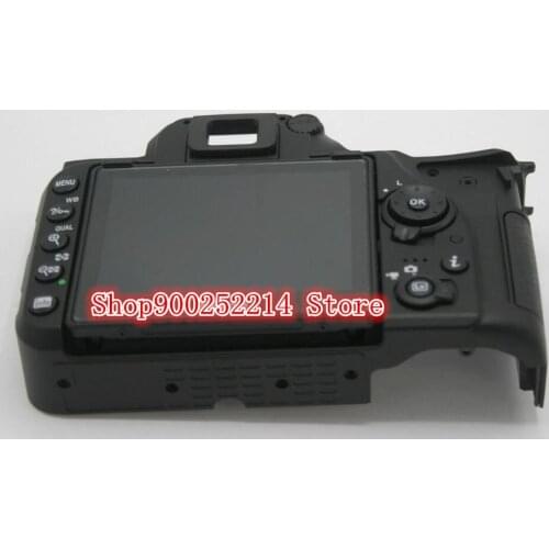 Original For Nikon D7500 Back Cover Rear Cover w/ LCD Card Door Assembly Repair