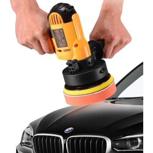 JINRUI Car Polishing Machine700W 5 inch Orbit Dual Action Auto Polisher Variable Speed Sander Buffing Waxing Machine