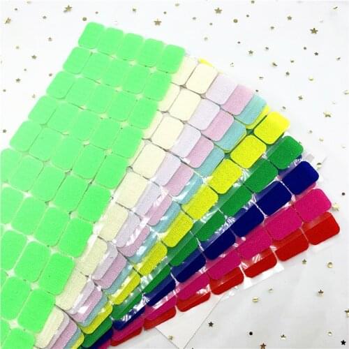 Velcros Self Adhesive Fastener Tape Hook Loop Magic Tape Round Magic Sticker 20*28mm Square Strong Glue 50pairs