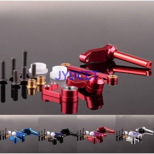 Aluminum Bearing Steering Bell crank Assembly For RC 1:10 Model Car TAMIYA CC01 CC048