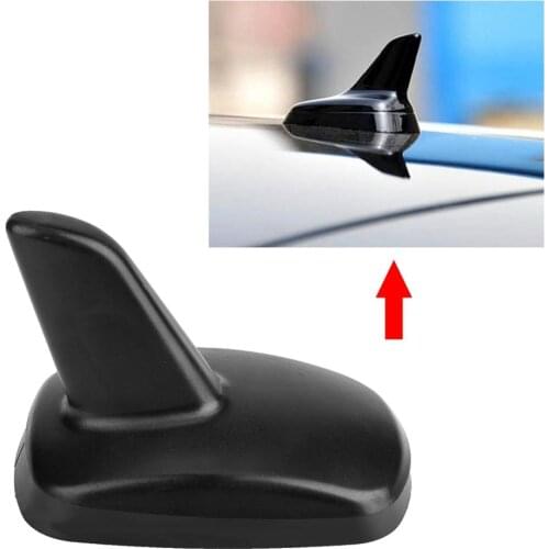Car Radio Shark Fin Roof Antenna Decoration for A3 2016 2017 2018 3897ZIY Black ABS Anti-corrosion And Wear Resistance