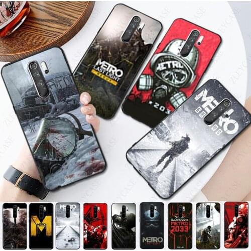 Game Metro 2033 Phone Case for redmi note8pro note7 note5 note6pro 8T 8A 7A 9A note9s note9pro K20 Coque Shell