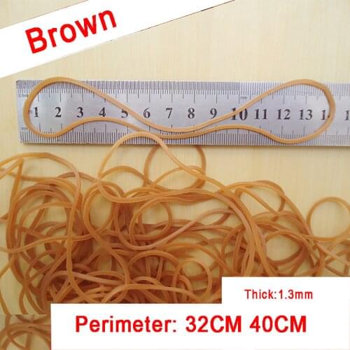 500g Perimeter 320/400mm Quality Elastic Rubber Bands Sturdy Stretchable Packaging Band Loop O Rings For Home School Office