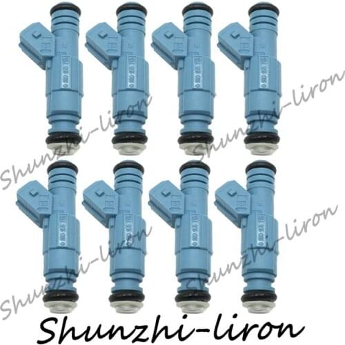 8pcs Fuel Injector Nozzle For Pontiac Chevrolet F ord LS1 LT1 5.0L 5.7L 250cc V8 24lb OE 0280155715