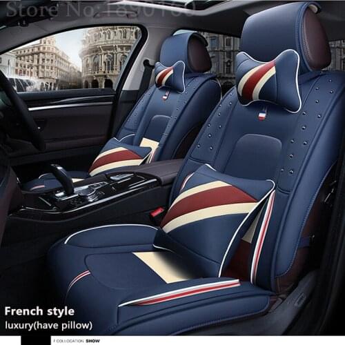 Wenbinge Leather Auto Universal Car Seat Covers Automotive Seat Covers for toyota lada kalina granta priora renault logan Kia