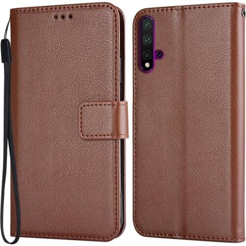 Flip Leather Case on For Huawei Honor 20 Case on For Honor 20 Back Case Honor20 Cover Wallet YAL-L21 AL00 TL00 6.26'' Etui