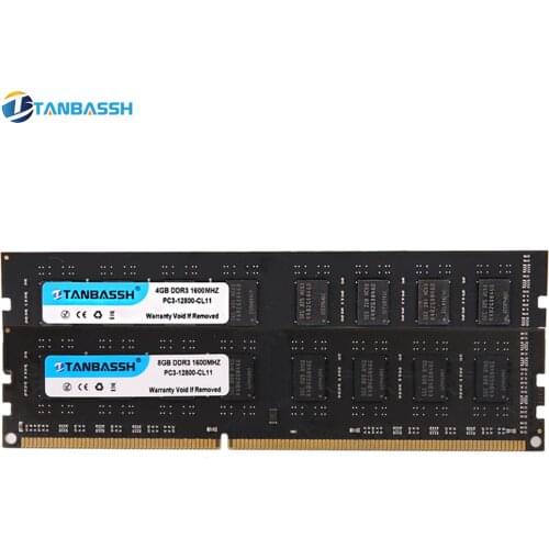 DDR3 4GB DDR3 8GB RAM 1333MHZ/1600MHz Desktop Memory 240pin 1.5V LONG DIMM Intel/AMD 2 dual channels (2x dual channels)