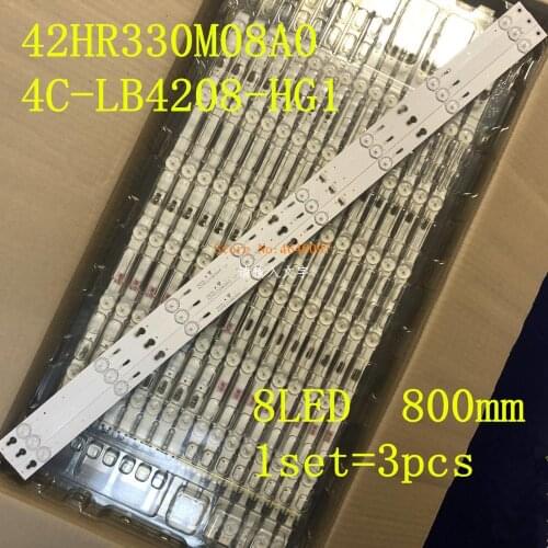 Brand new TCL L42F3303B merlot 42M80A lamp bar 42HR330M08A0 V3 4c-lb4208-hq1 TV