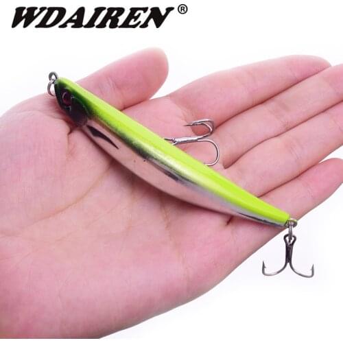 1Pcs Pencil Fishing Lures 9cm 7.5g Imitate dying Bait Slowly Swinbait Wobblers Tackle Minnows Japan Hard lure Isca Bass Peche