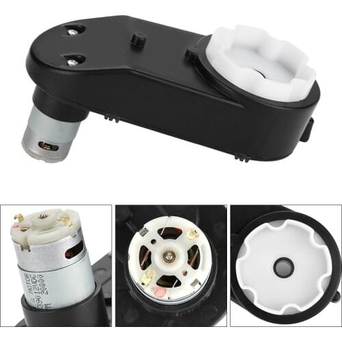 RS390 Electric Motor Gearbox 6V/12V 12000-20000RPM for Kids Car Toy