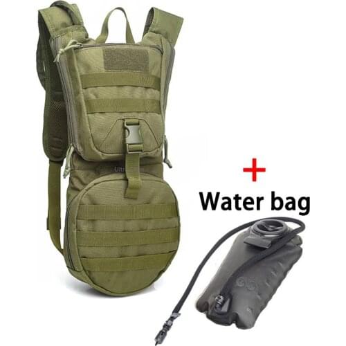 Cycling Hiking Backpack with Water Bag MOLLE Tactical Military Hunting Trekking Travel Bag Cs Army Climbing Fishing Rucksacks