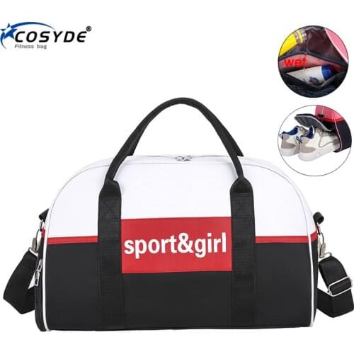 Cosyde Fitness Bag For Sports, Shoulder Bag For Female And Male Training, Wet And Dry, Gym, Yoga Gymtas