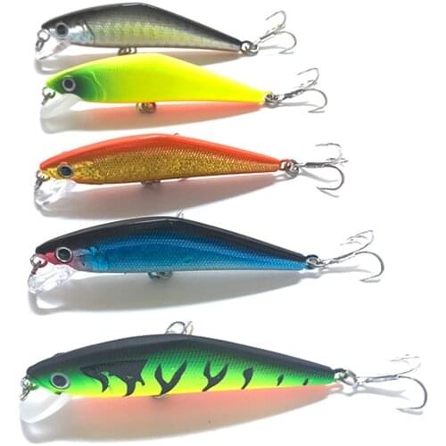 XIDIAOYU 5 color 65mm 7g hard lure body with tungsten ball small bait