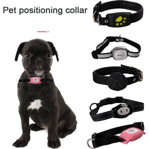 Pet GPS Locator Dog Waterproof Adjustable Cat Collar USB Charging GPS Poistioning Collar LBShipping