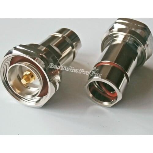 1Pcs 7/16 DIN male plug clamp for 1/2" corrugated cable RF connector Standard Andrew