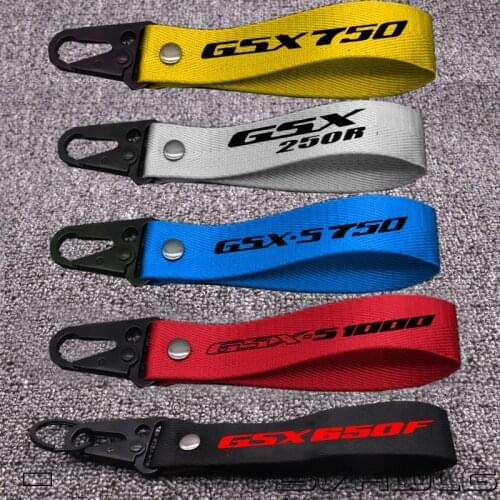 3D Key Holder Chain Collection Keychain for SUZUKI GSX750 GSX250R GSXS750 GSXS1000 GSX650F Universal Motorcycle Badge Keyring