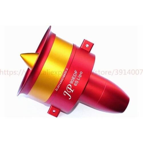 90mm EDF Full Metal Ducted Fan JP 90mm with three Choice Brushless Motor: 4250 KV1750 Motor(6S),4250 KV1330(8S),4250 KV1050(12S)