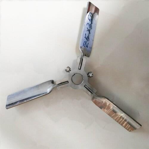 Free shipping, SUS 304 steel paint fold propeller,agitator blade, folding stirer for mixer machine,cuttle fan alias enfoldment