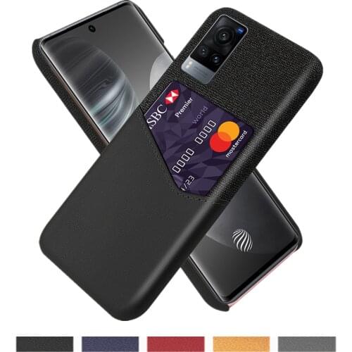 Business Phone Case On The For Vivo X60 Pro X 60 Pro+ Coque Luxury PU Leather Card Slot Cover For VIVO X60 Pro Plus X60pro Funda