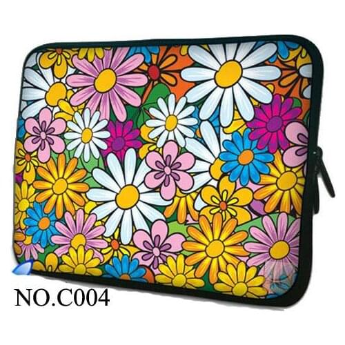 Chrysanthemum Computer 14 13 10 15 17 17.3 Laptop Sleeve Bag For Acer HP Envy Lenovo Samsung 13.3 11.6 12 12.1 Notebook Case