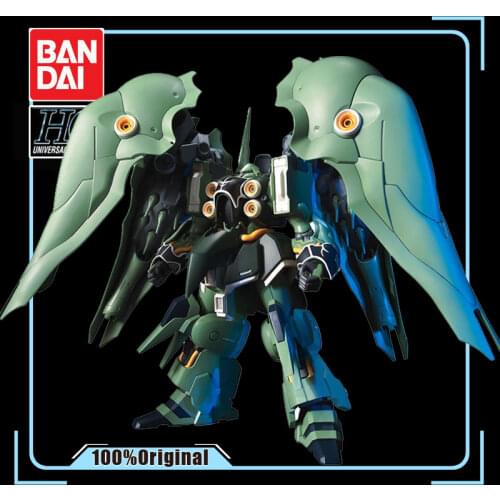 BANDAI HGUC 1/144 NZ-666 Kshatriya Gundam Assembled Anime Action Figure Toys Assembly Model Boy Favorite Gift