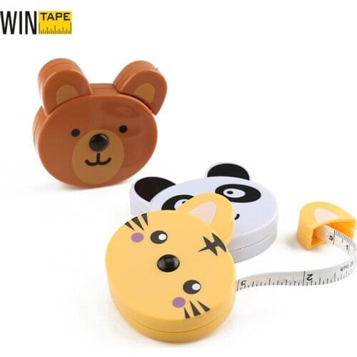 WINTAP 1.5M Tape Measuring Body Tape Ruler Measure For Sewing Tailor Fabric Retractable Cute Cartoon Shape Measurements Tool