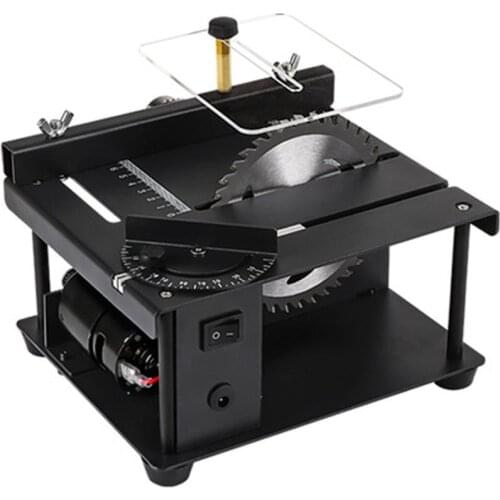 2021 Mini desktop sawing machine electric cutting machine band saw blade adjustable speed angle adjustment 35MM cutting depth