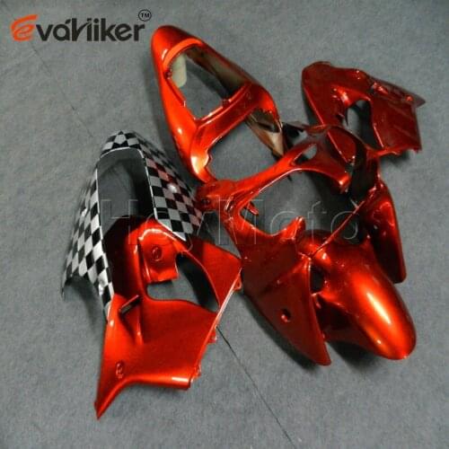Customised color motorcycle fairing for ZX9R 2002 2003 orange ZX 9R 02 03 ABS bodywork H3
