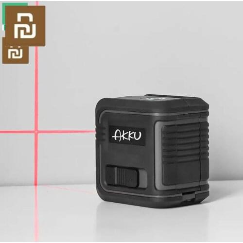Original Xiaomi AKKU Laser Level Self-Leveling 360 Horizontal Vertical Cross Super Powerful Red Infrared laser For Smart Home